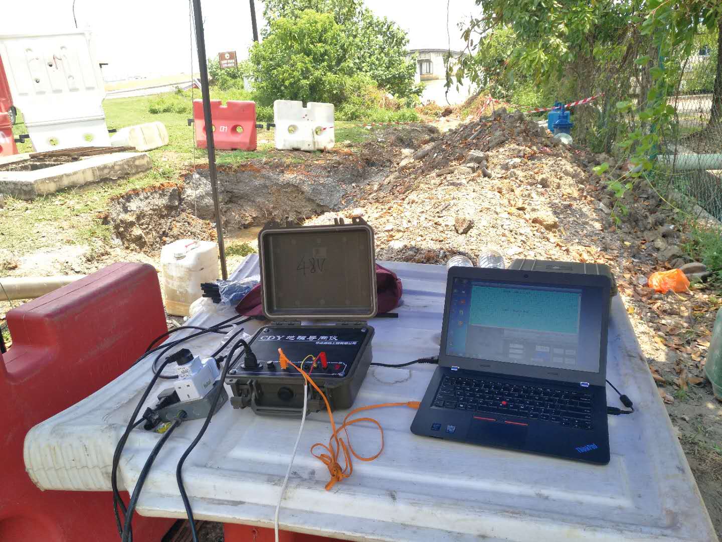 ma馬來西亞500米過海施工現場圖